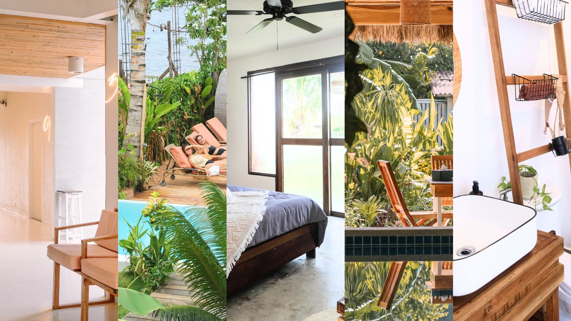 Accommodation collage